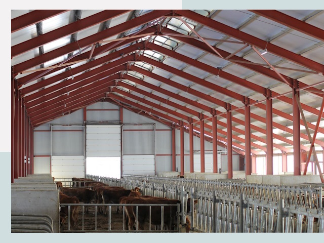 Строительство коровников в Апатитах