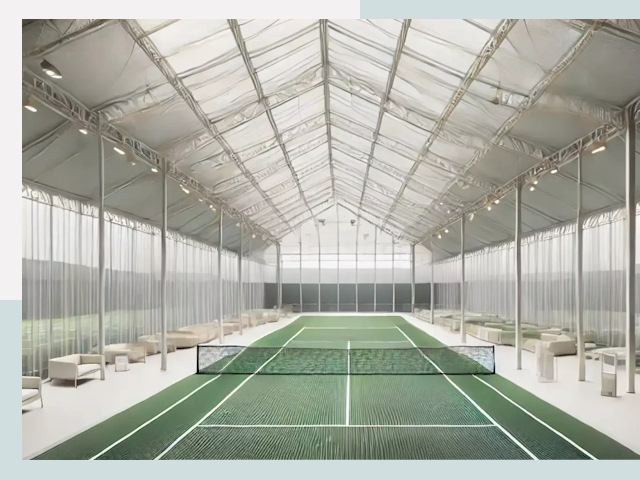 Строительство теннисных кортов в Апатитах