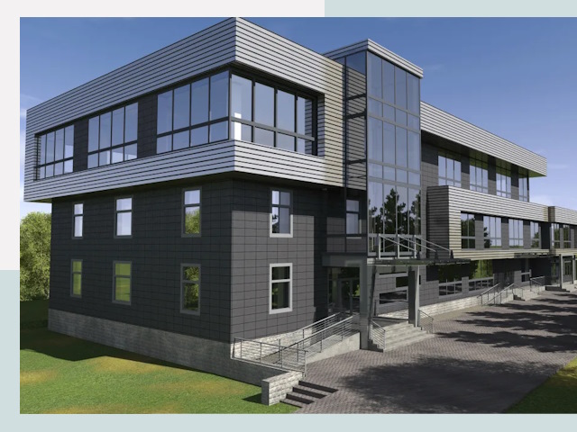 Административные здания в Апатитах