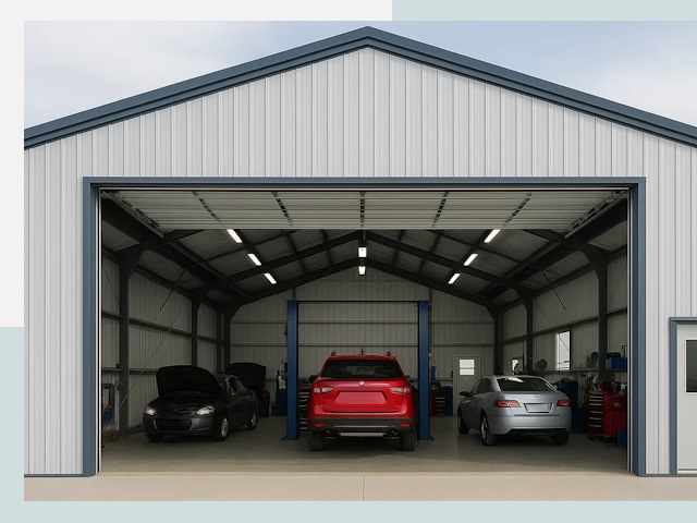 Ангары из сэндвич панелей от 622 руб. в Апатиты