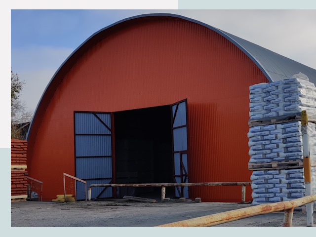 Полукруглые ангары по цене от 622 руб. в Апатиты