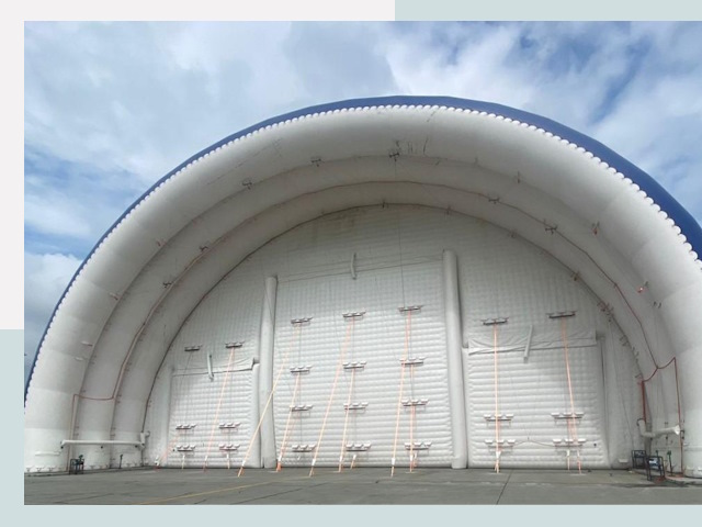 Пневмокаркасные ангары от СтальСтрой-Птт по цене от 622 руб.