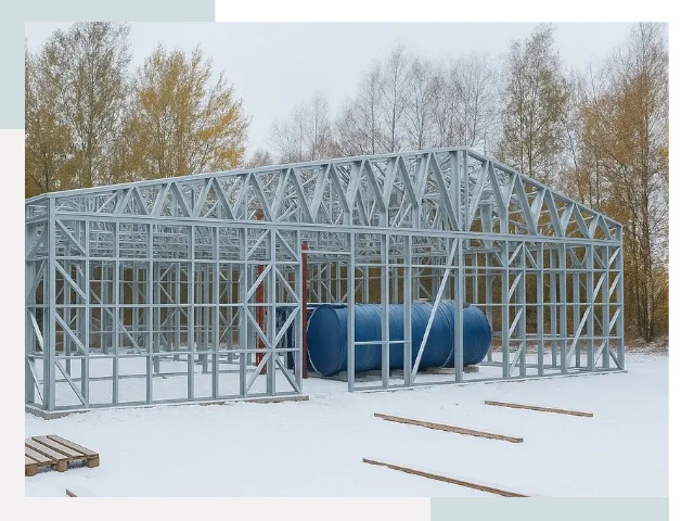 Металлические ангары в Апатитах