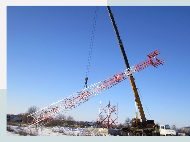 Строительство башен связи в Апатитах от 622 руб.