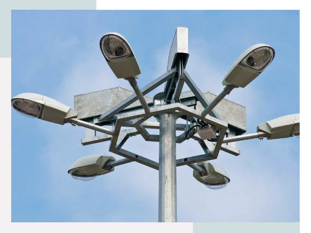 Монтаж осветительных мачт в Апатитах