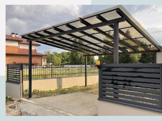 Металлические навесы в Апатиты от 622 руб. за м²