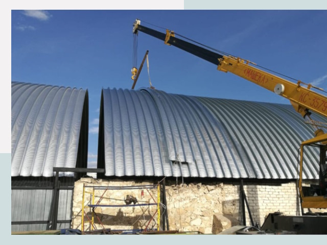 Реконструкция ангаров в Апатитах от 622 руб.