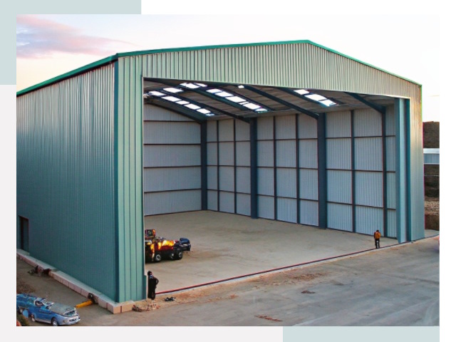 Строительство ангаров в Апатитах